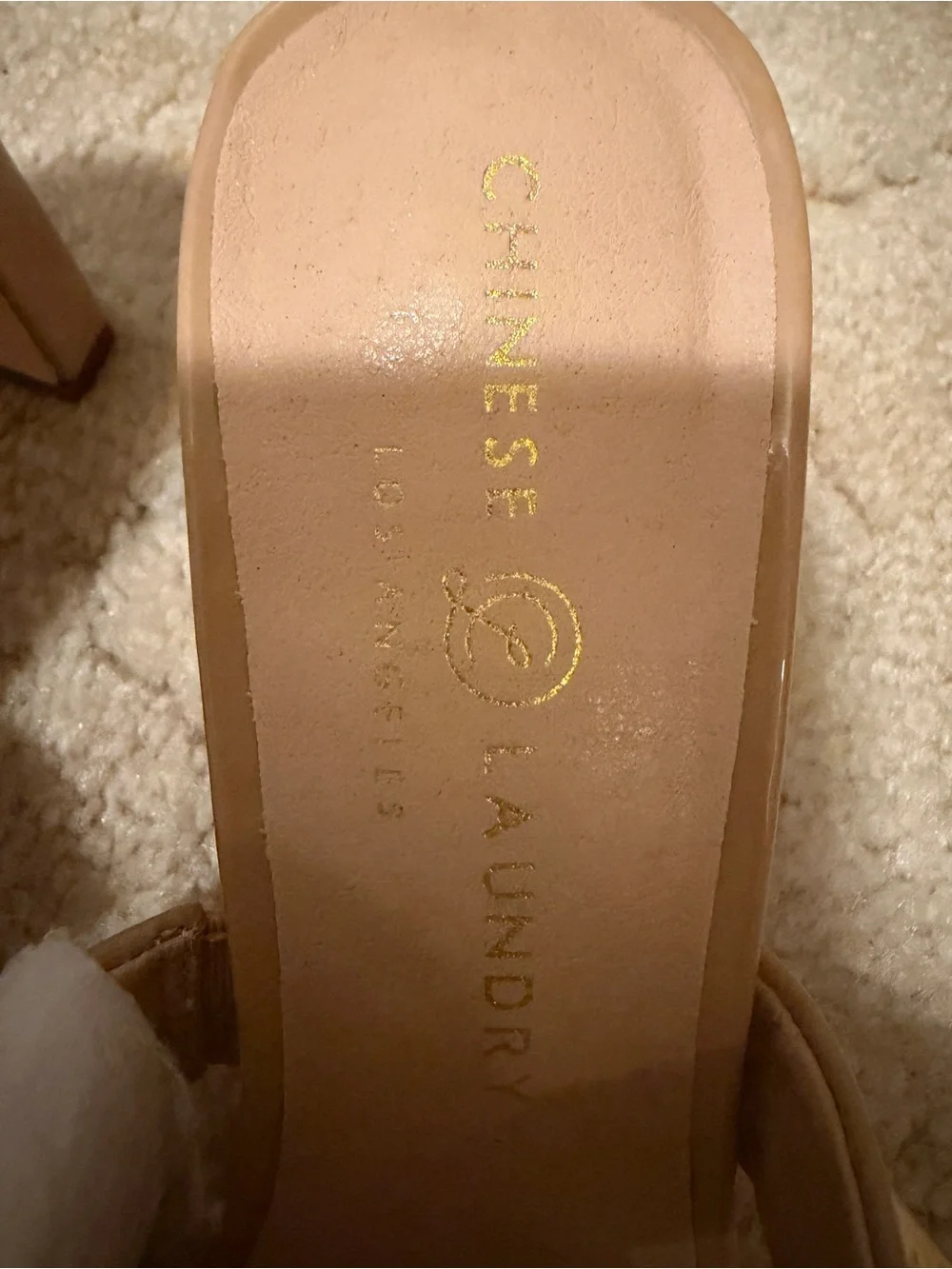 Chinese Laundry Yarley Pointed Toe Vamp Strap Slide Studded NWT